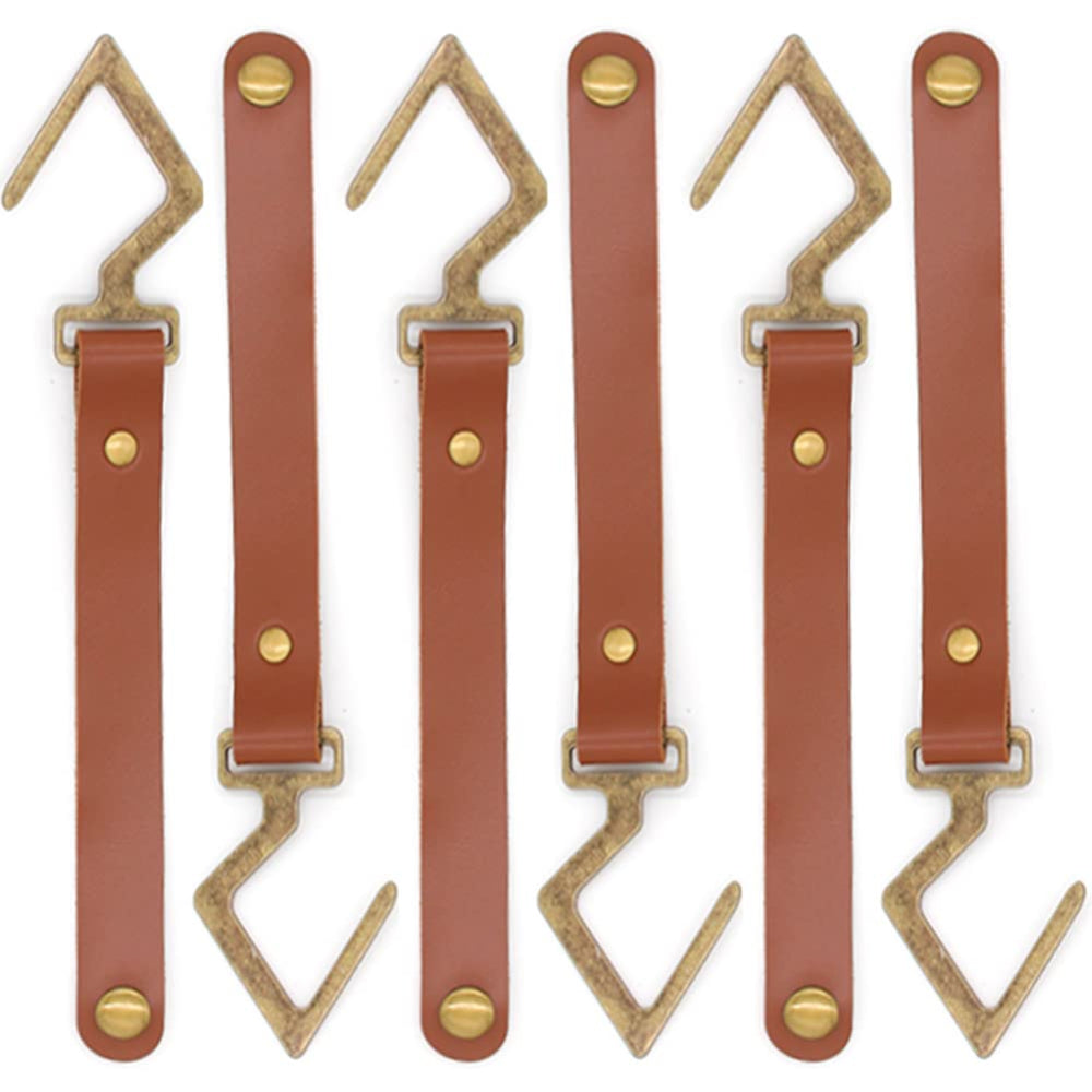 ランタン フック ランタンハンガー キャンプ フック 6個入り 吊り下げ 収納 組み立て簡単 キャンプ用品 アウトドア テント ランタンスタンド